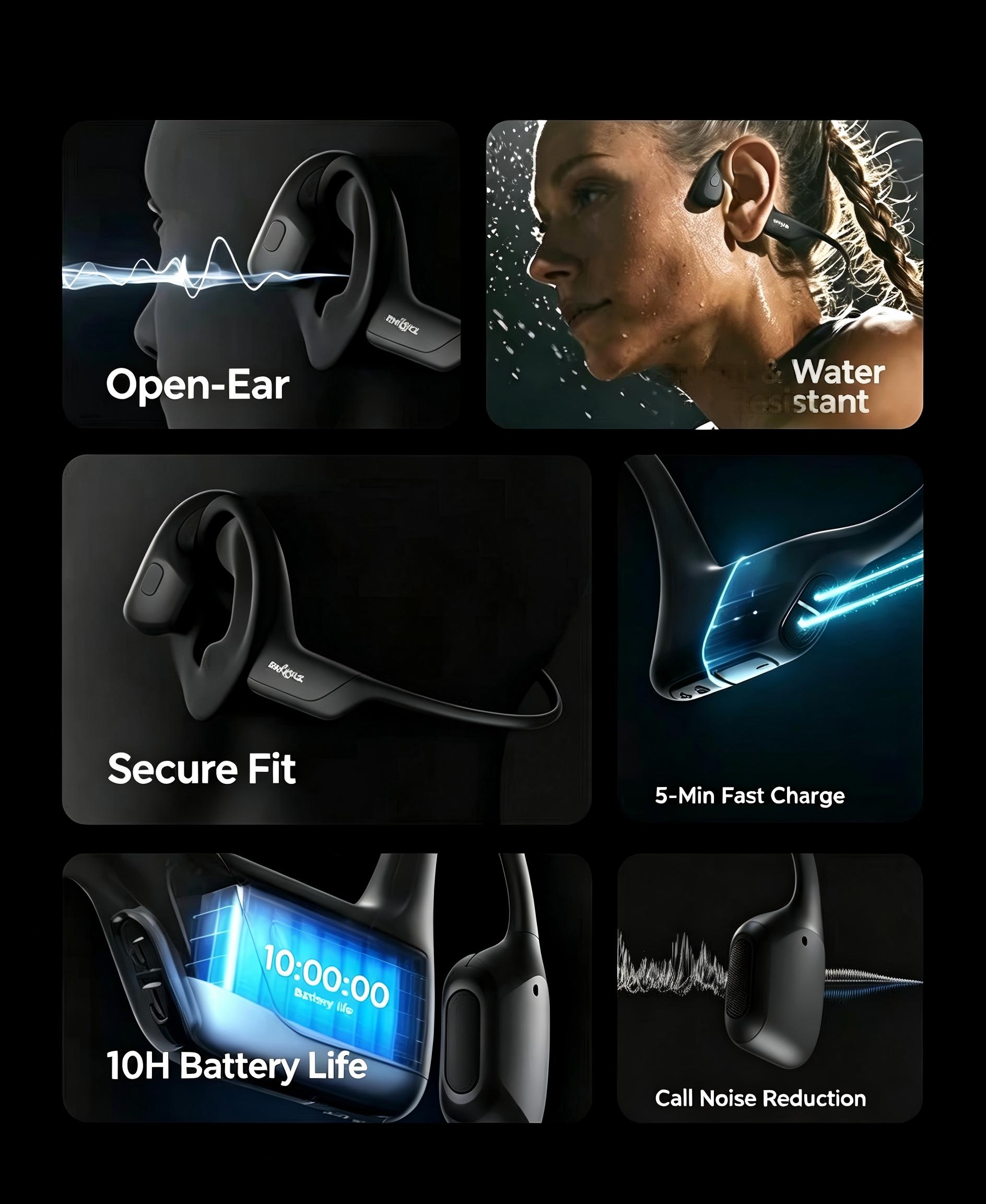 OpenRun Pro AS810 골전도 블루투스 헤드폰 - Bone Conduction Running Headphones 리뷰 및 가격